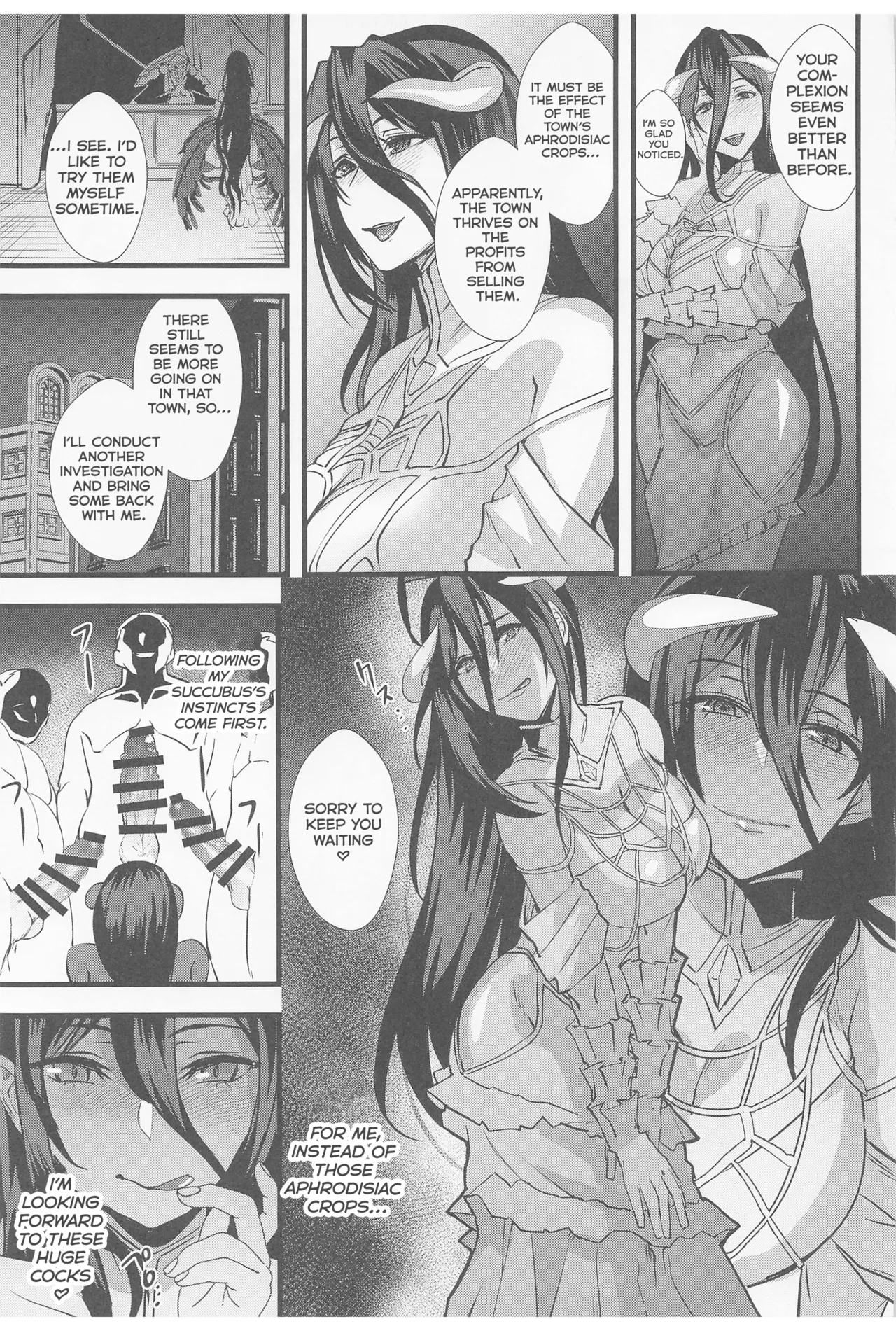 Inran Succubus Albedo | Lewd Succubus Albedo - Page 18