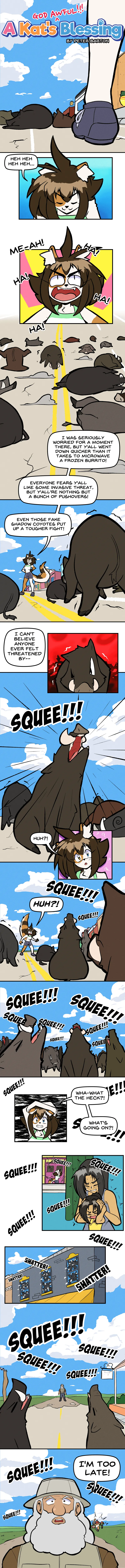 [Megazone23] A Kat’s (GOD AWFUL!!!) Blessing [Ongoing] - Page 106