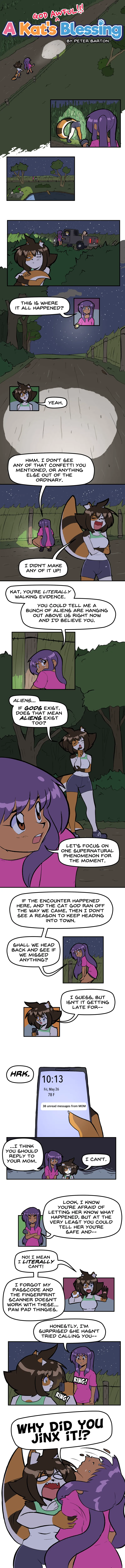 [Megazone23] A Kat’s (GOD AWFUL!!!) Blessing [Ongoing] - Page 36