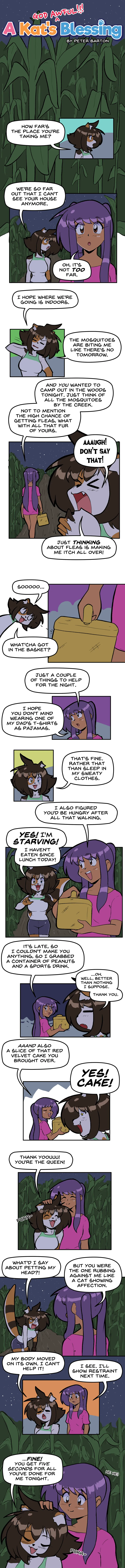 [Megazone23] A Kat’s (GOD AWFUL!!!) Blessing [Ongoing] - Page 45