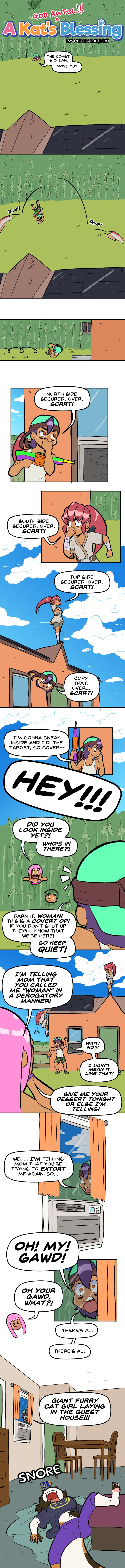 [Megazone23] A Kat’s (GOD AWFUL!!!) Blessing [Ongoing] - Page 51