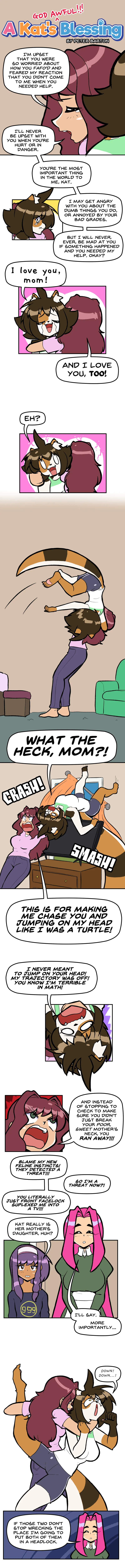 [Megazone23] A Kat’s (GOD AWFUL!!!) Blessing [Ongoing] - Page 62