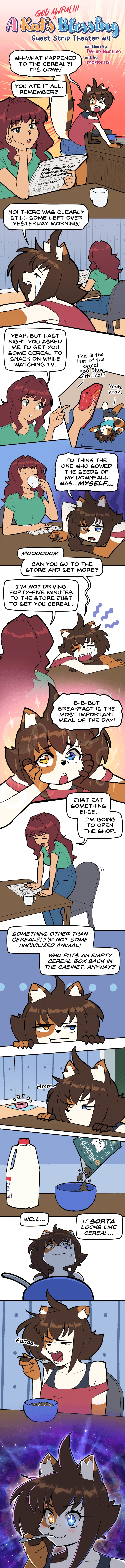[Megazone23] A Kat’s (GOD AWFUL!!!) Blessing [Ongoing] - Page 89