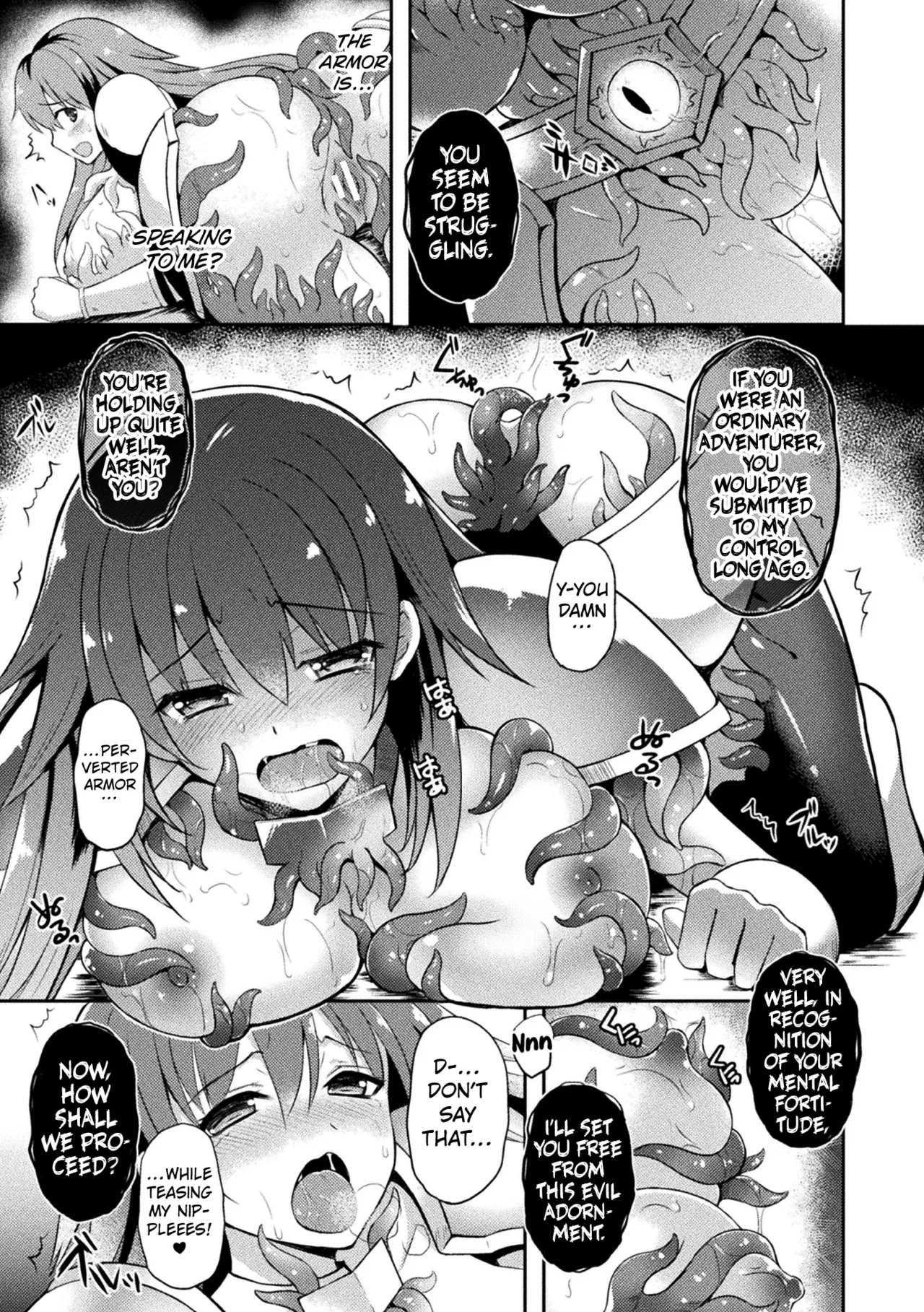 Female Warrior Flare And The Cursed Lewd Armor - Page 13