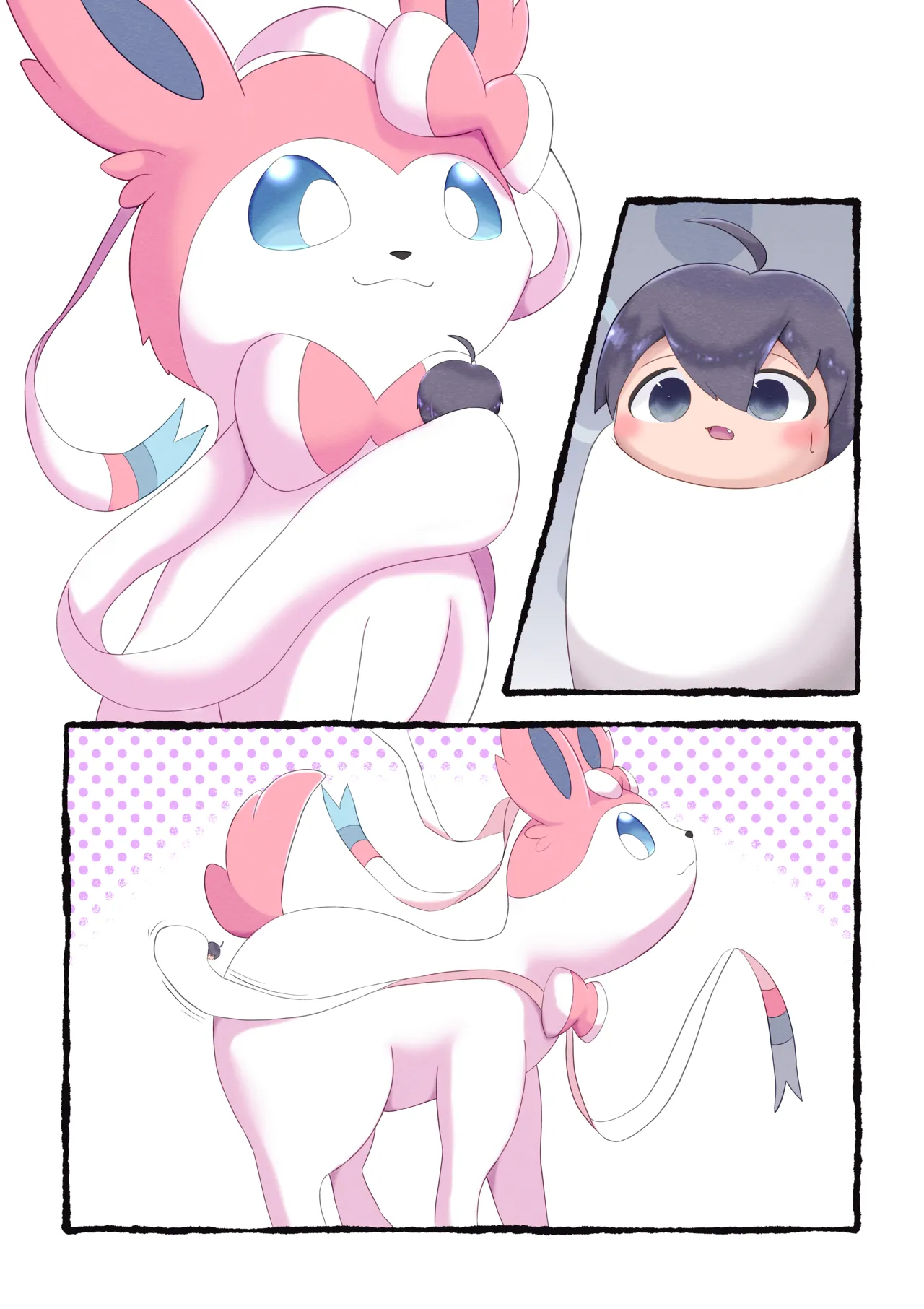 Sylveon  anal vore - Page 1