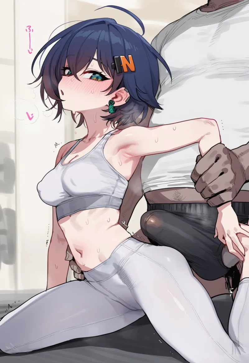 [Pixiv] Thx (120662529)   リンがジムで会ったおじさんに.. [AI Generated] - Page 43