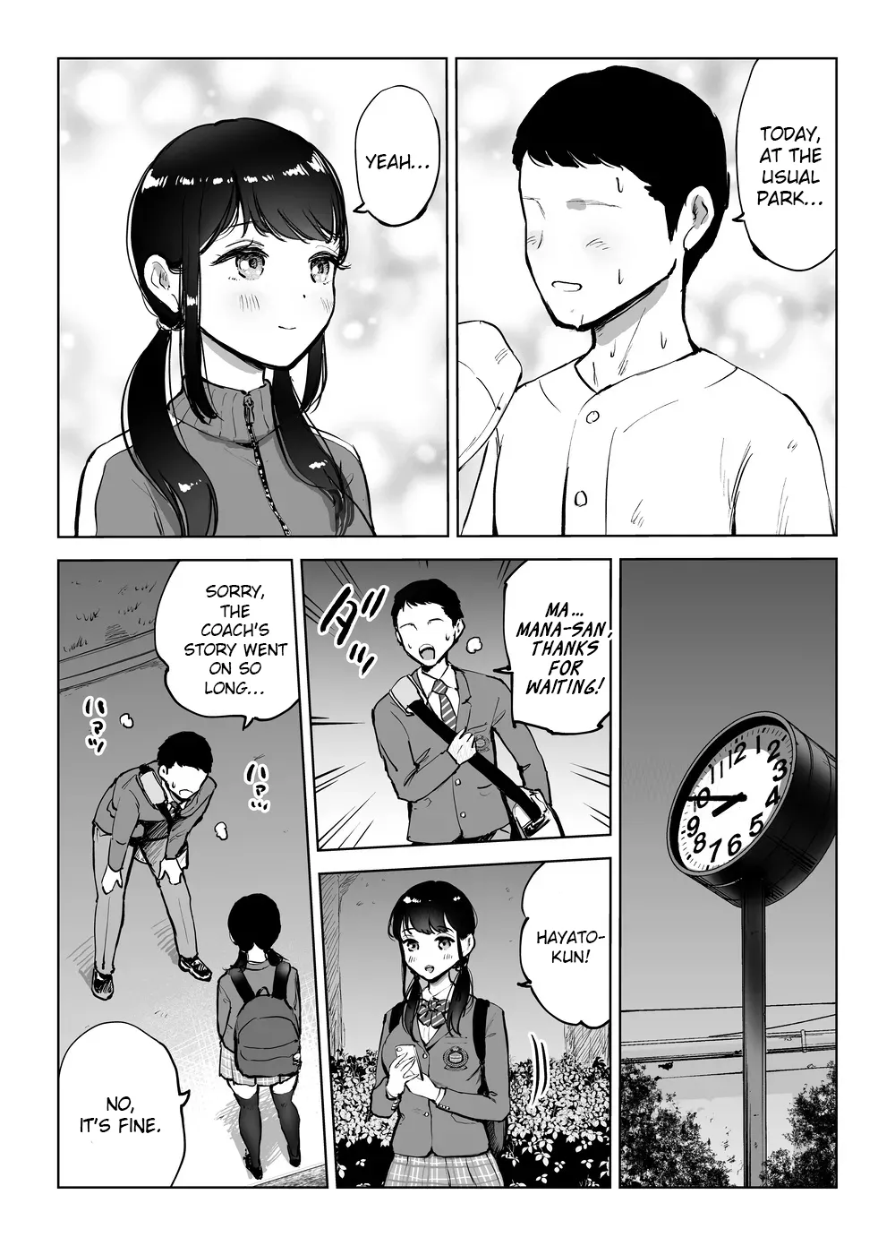 Jimi Kyonyuu Manager Netorareru - Page 3