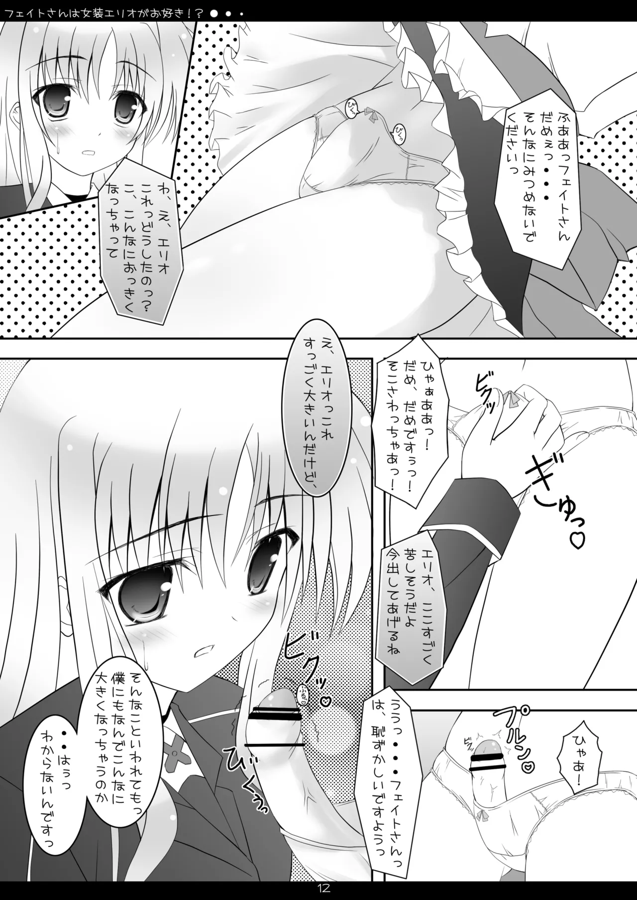 Fate-san wa Josou Erio ga Osuki!? - Page 11