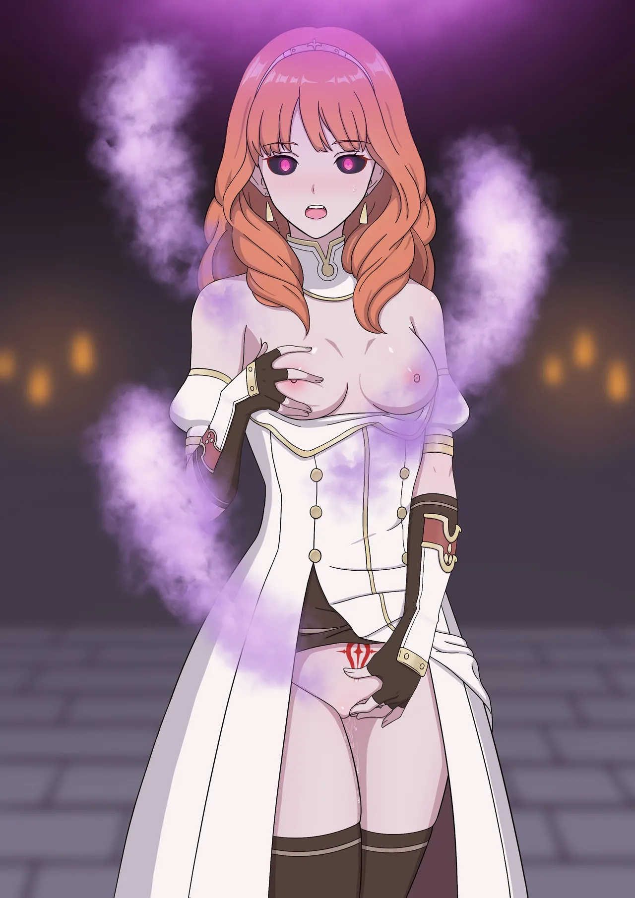 Iluling / 伊露灵 FE Celica: Evil Witch Transformation with Dialogues [JP/CN/EN] / FE Celica becomes an evil witch - Page 108