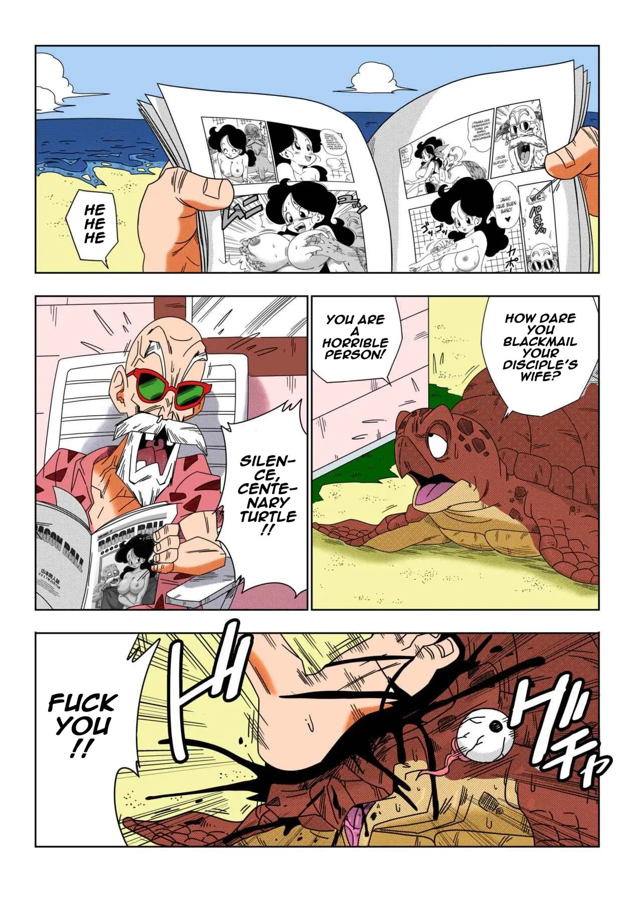 Android 18 vs. Master Roshi - Page 30