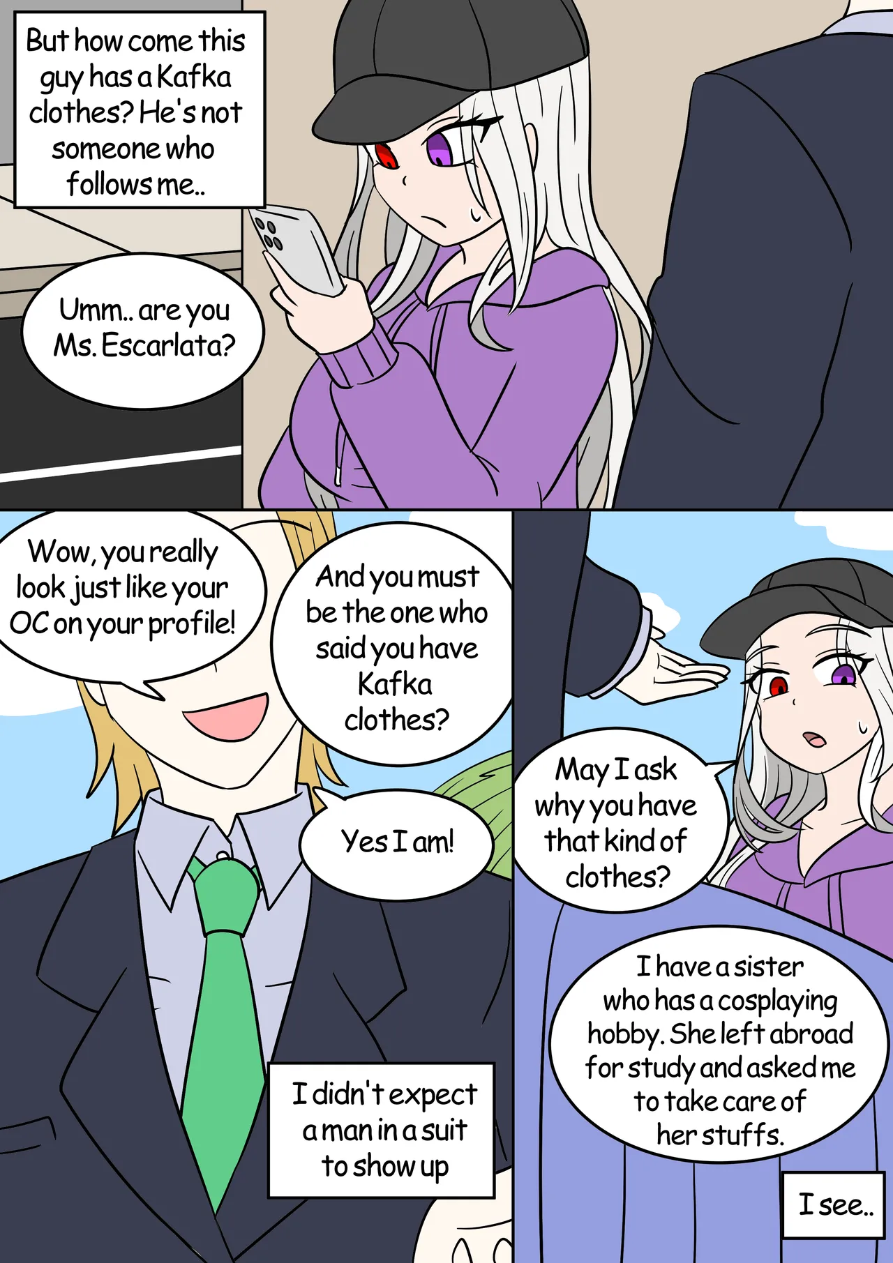 Waking up as OC - Page 9