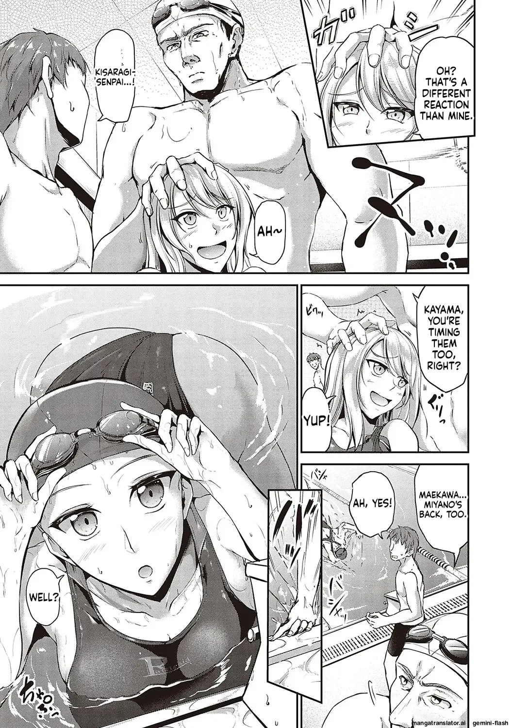Swimming Life + Ch. 5 Senga + Shoki Settei Shiryou - Page 12