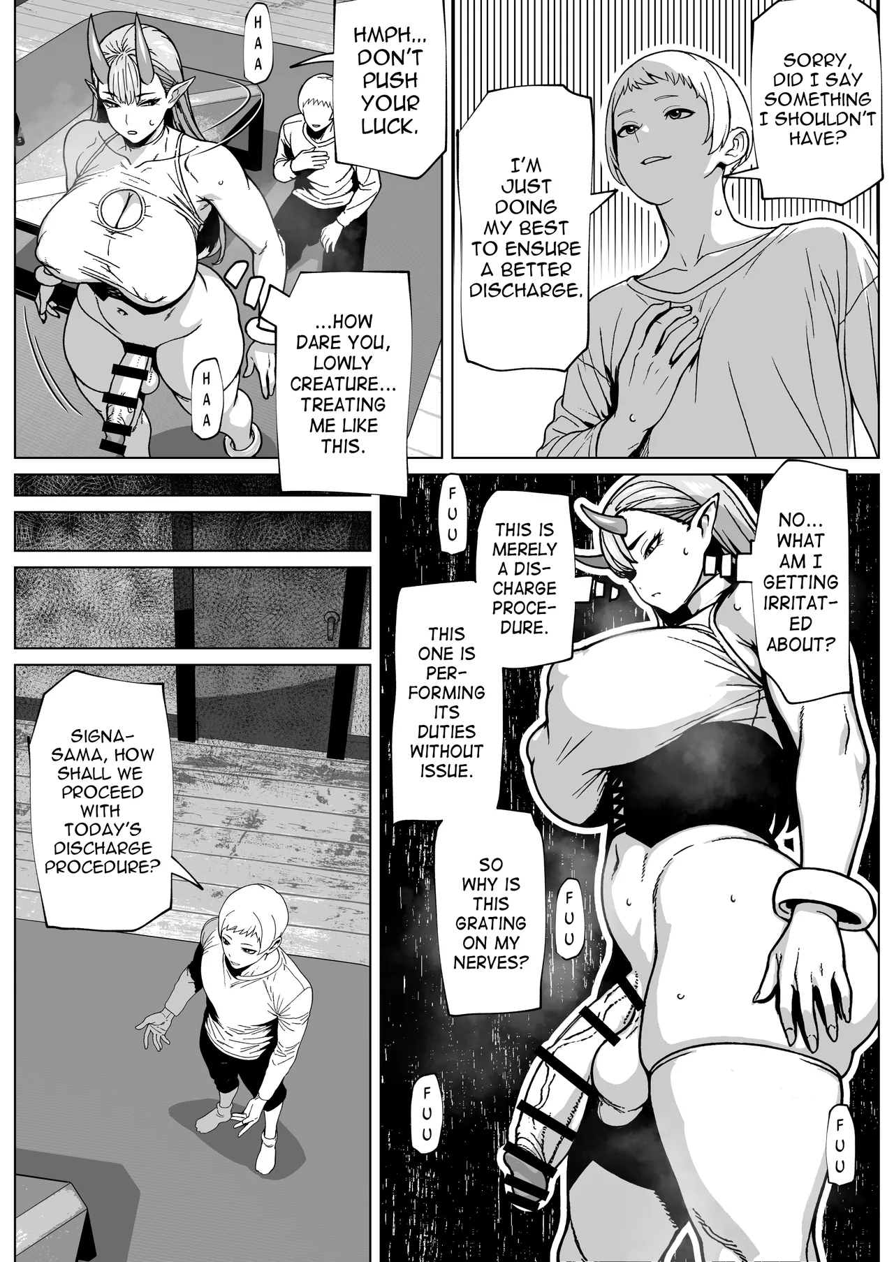 The Futanari's Discharge Outlet - Page 19