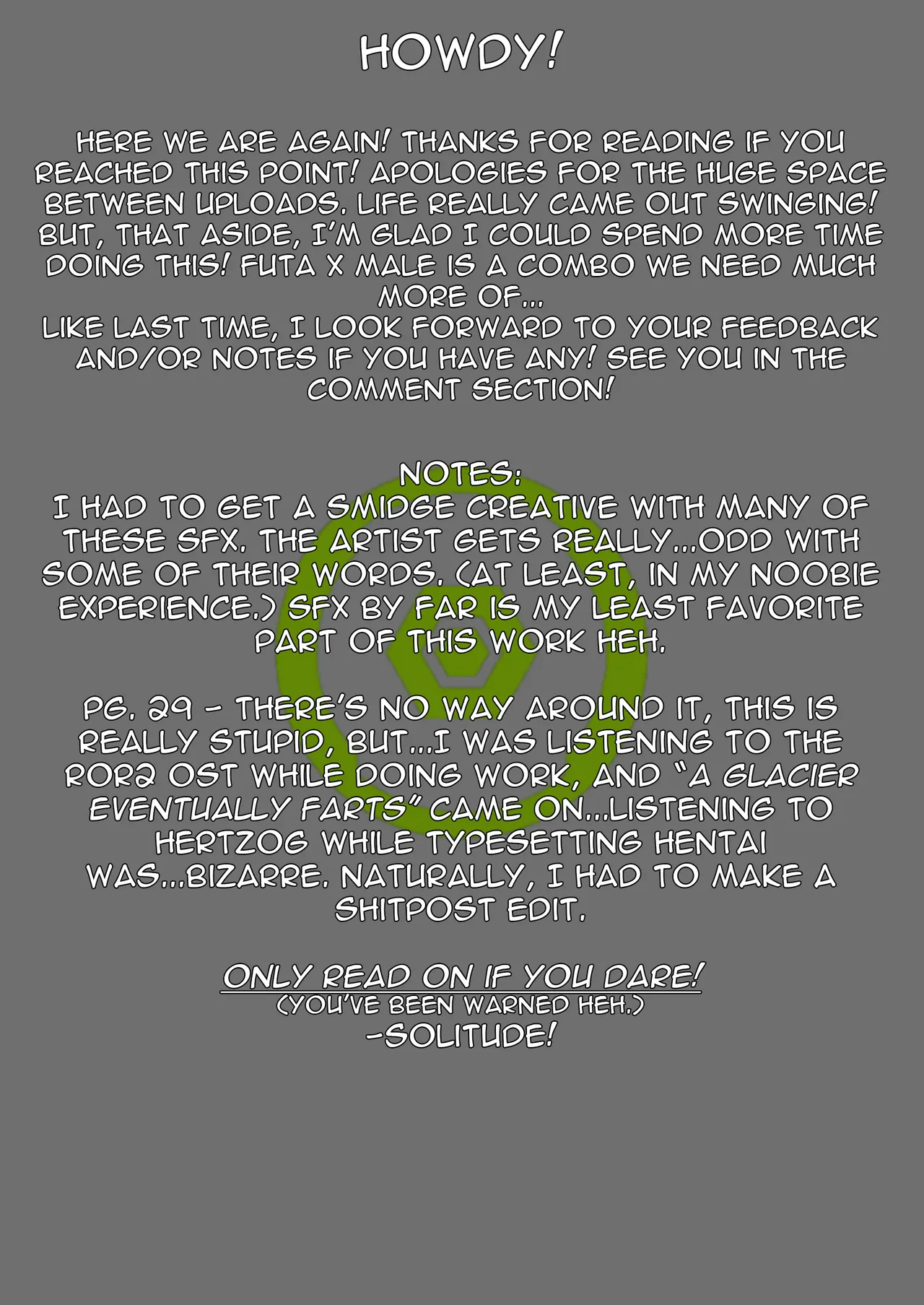 The Futanari's Discharge Outlet - Page 39