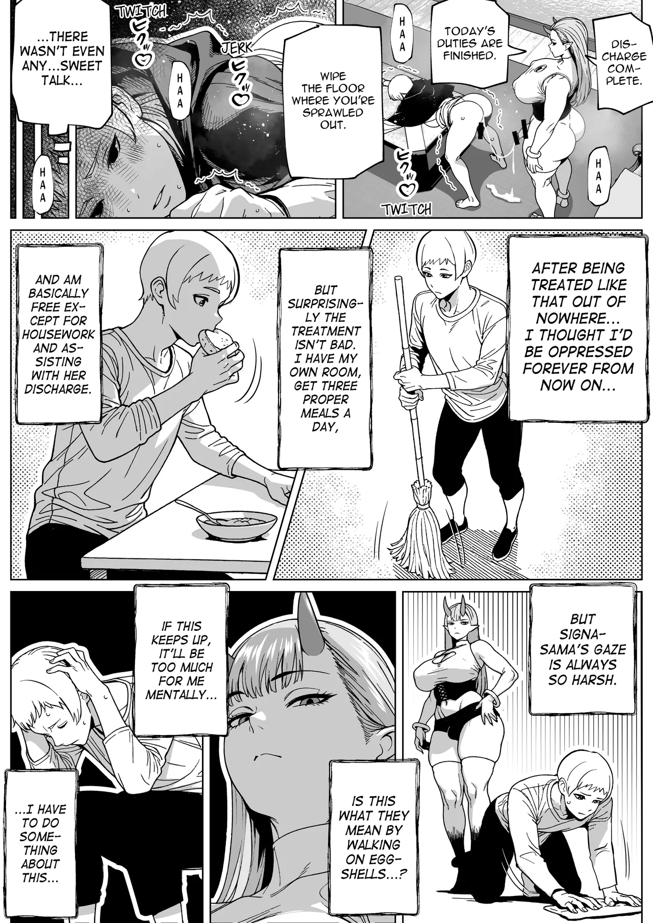The Futanari's Discharge Outlet - Page 9