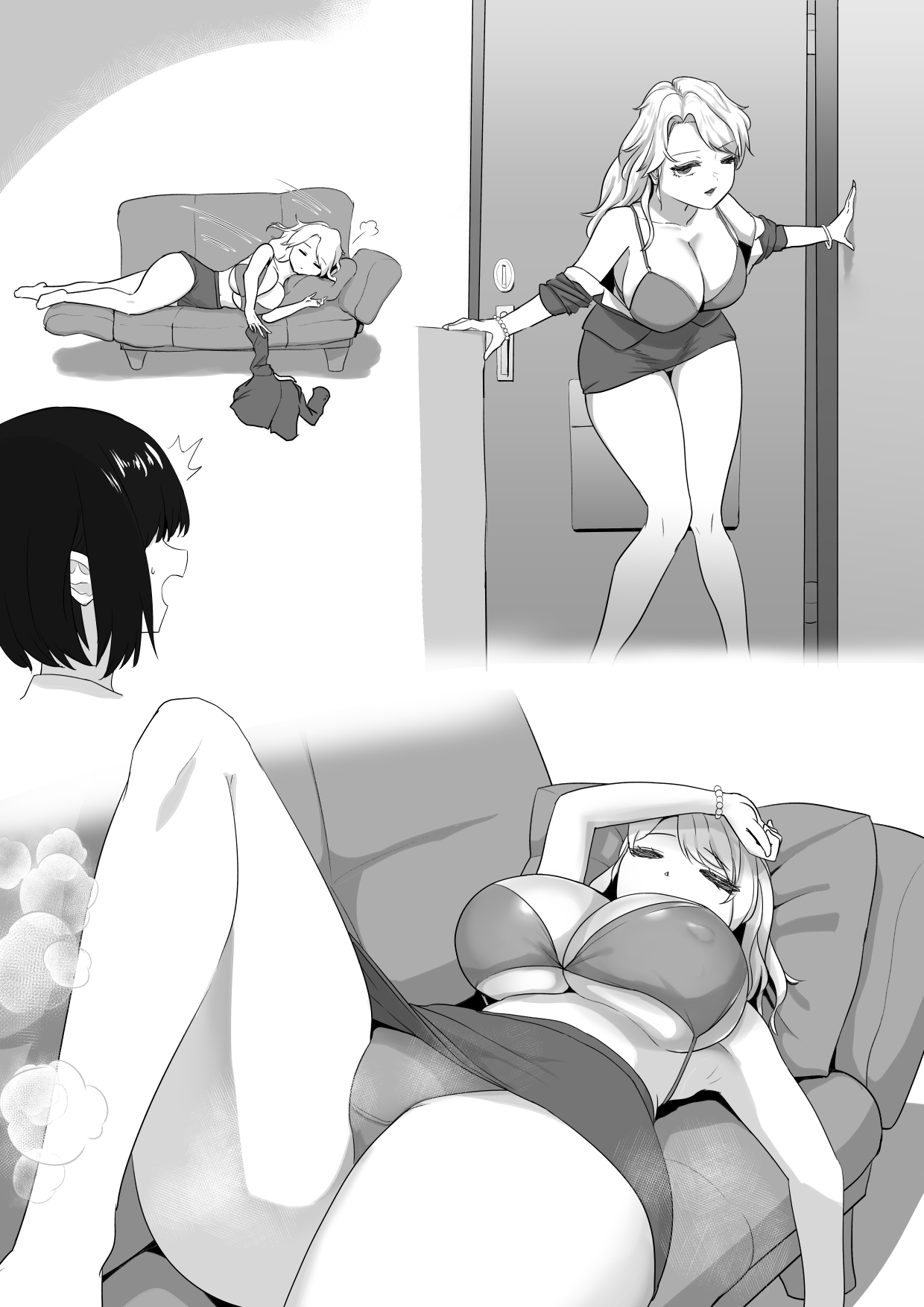 Futanari Do M-ko no Yuutsu - Page 56