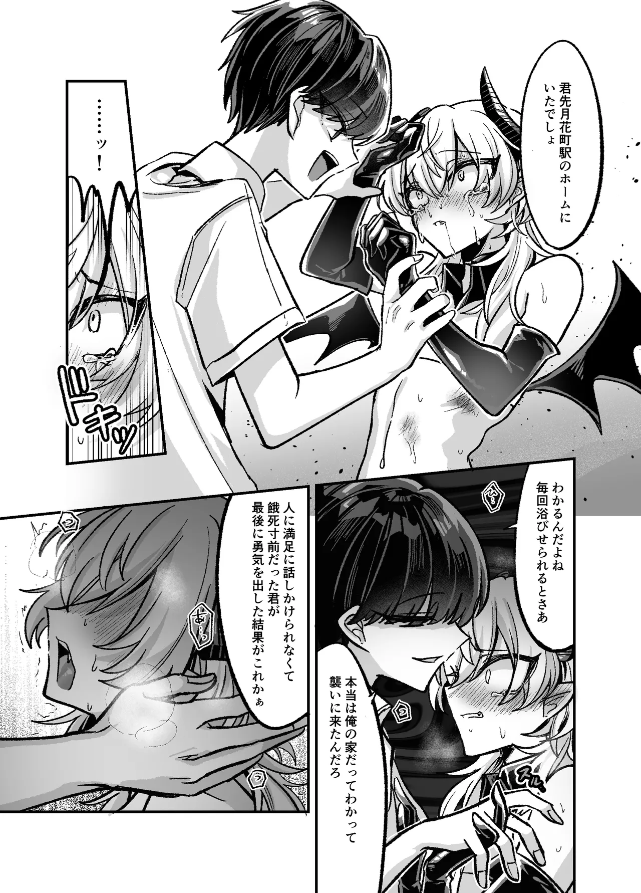 陰キャサキュバス♂が中出ししてもらうため無様に土下座懇願する本 - Page 29