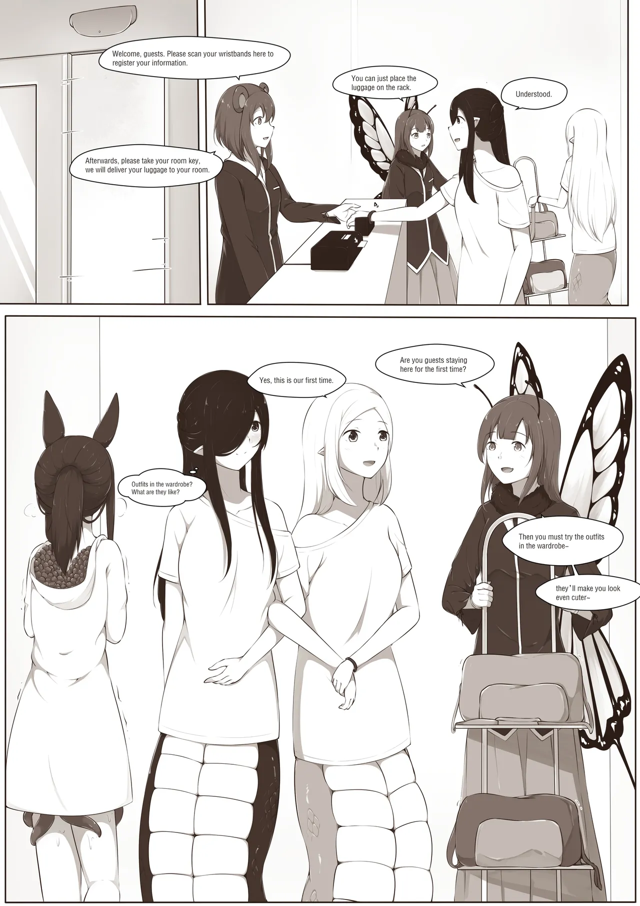 Black and White | Welcome to Tentacle Park 1 - Page 9