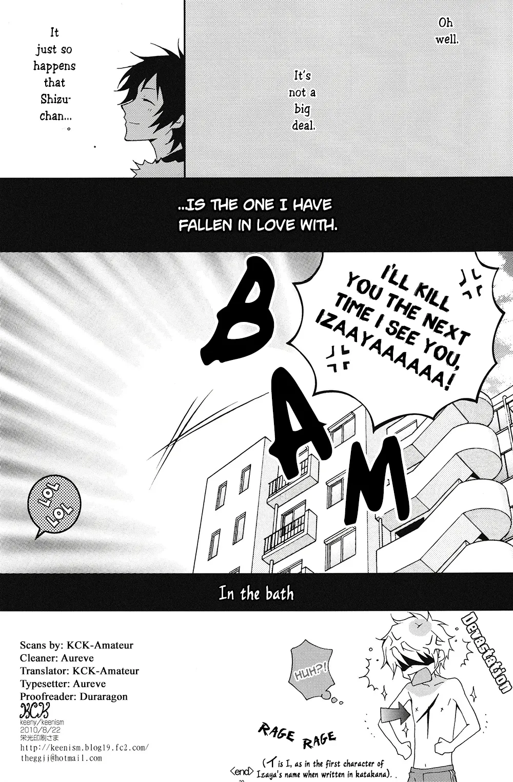 Please, Be Careful About Romance -- Durarara dj - Page 33