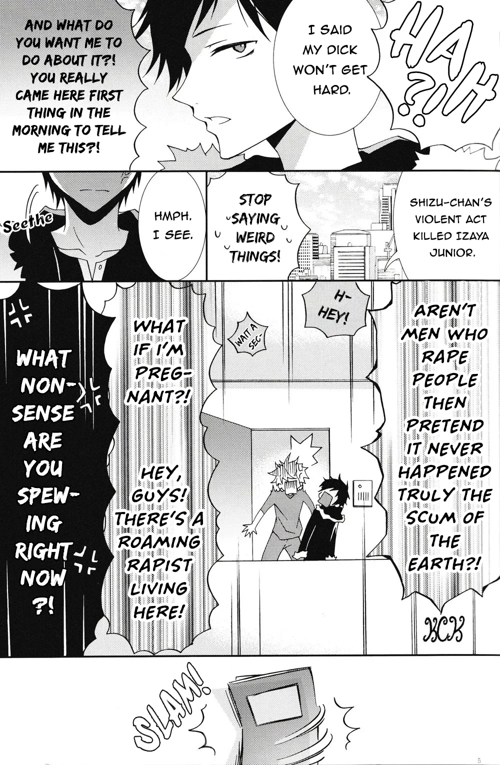 Please, Be Careful About Romance -- Durarara dj - Page 6