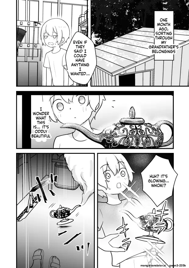 Lamp no Succubus ni Shiborareru - Page 9