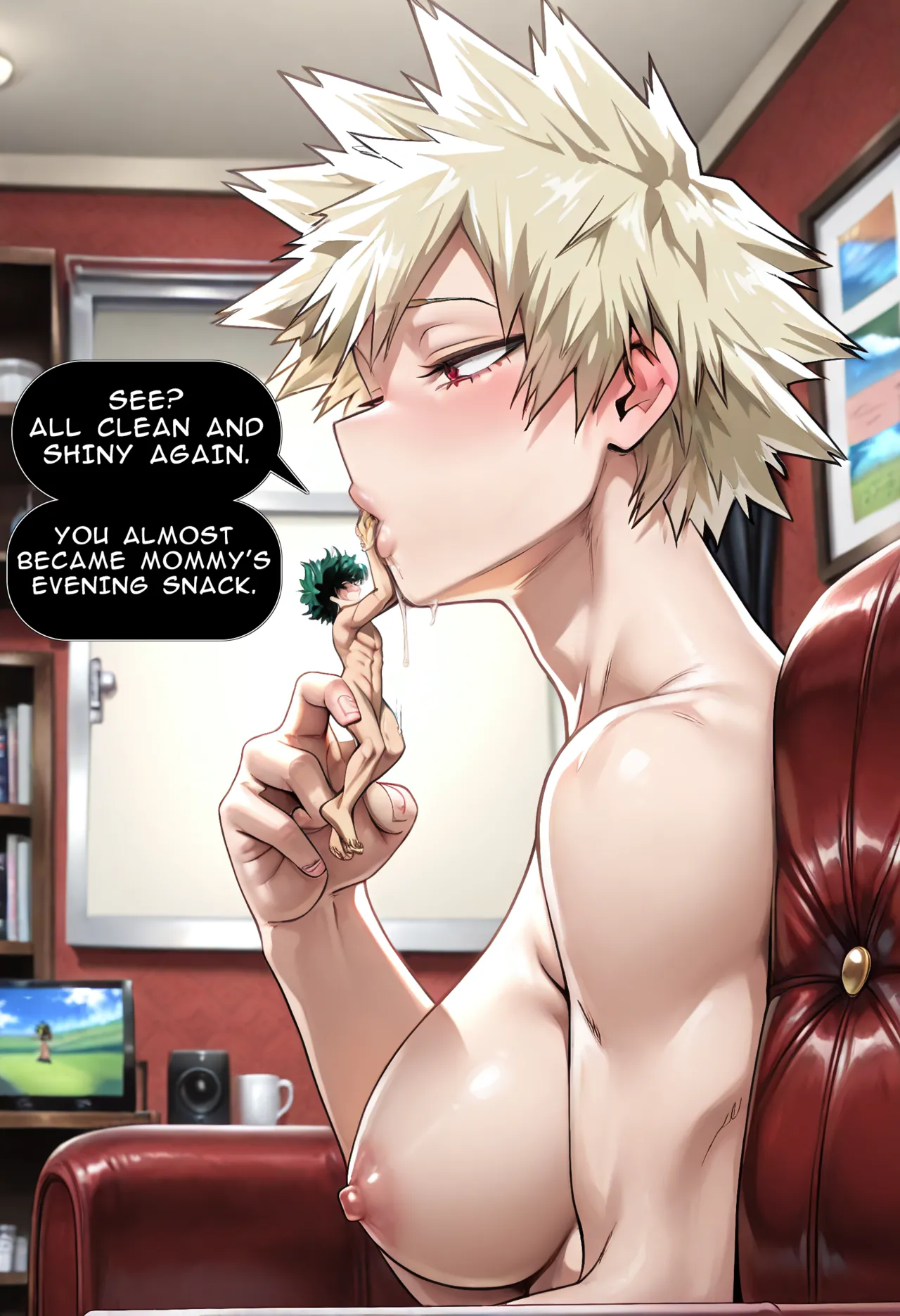Giantess Comic - Mommy Mitsuki's Cravings can't be Satisfied - Page 18