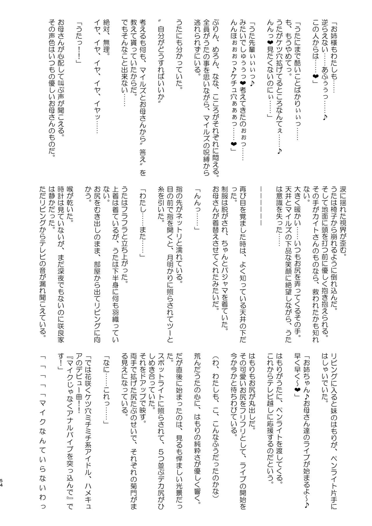 Idol Sukebe Eroero Sennou Live Kaien da yo - Page 54