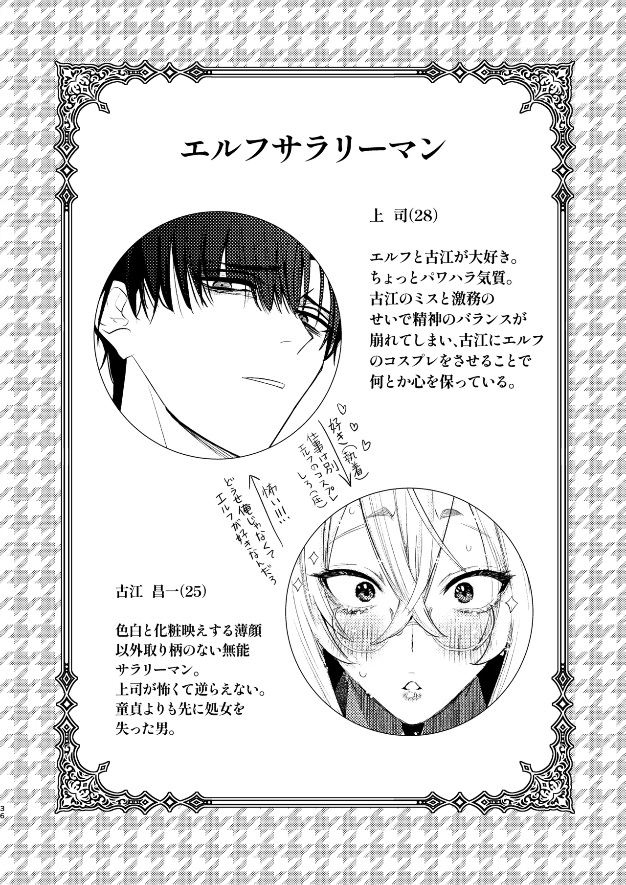無能部下ですがエルフ女装の才能がありました。 - Page 36