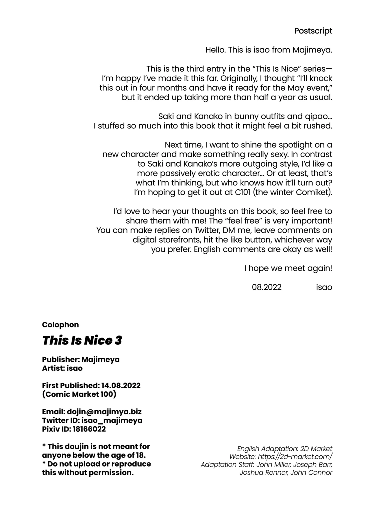 Konna Ii Koto. San | This is Nice 3 - Page 37