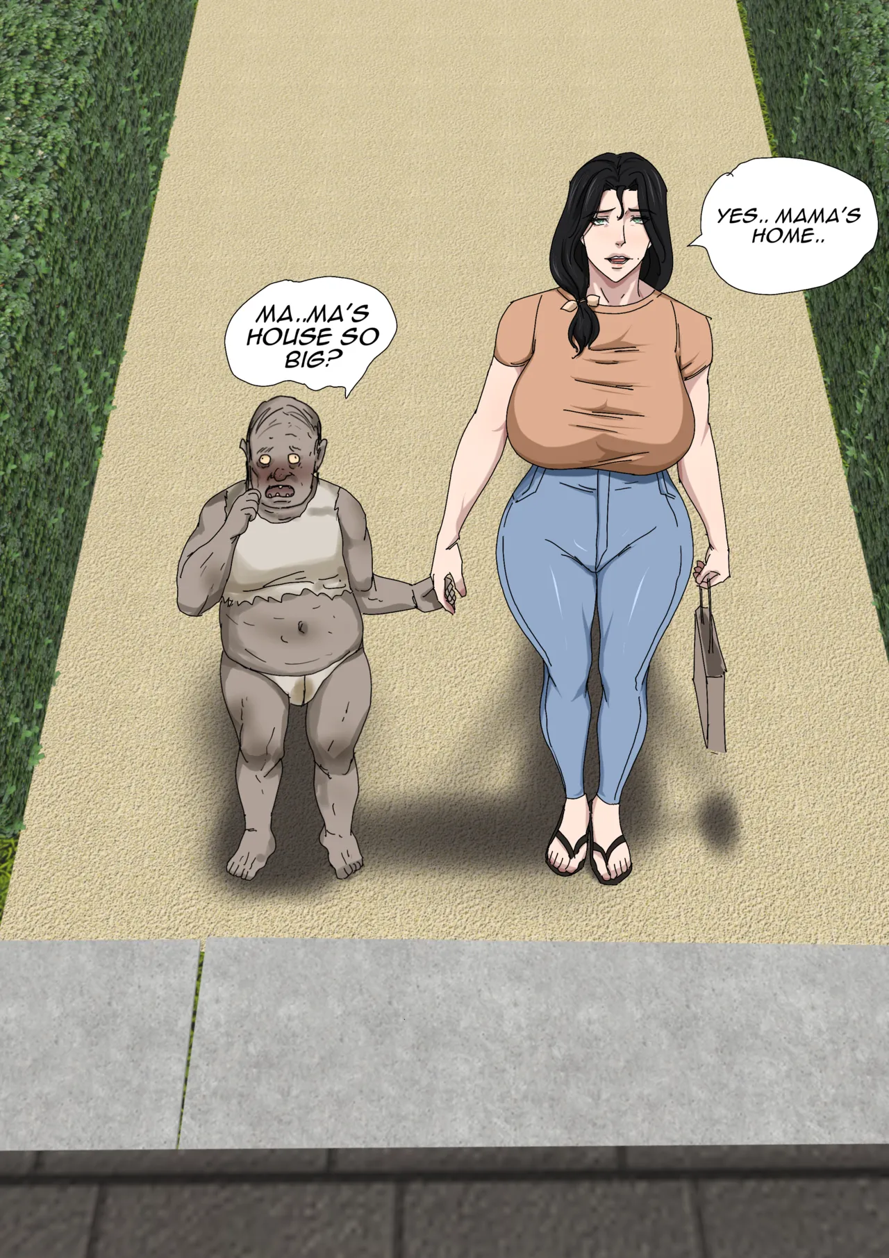 Lizana and the homeless chapter 5 - Page 53