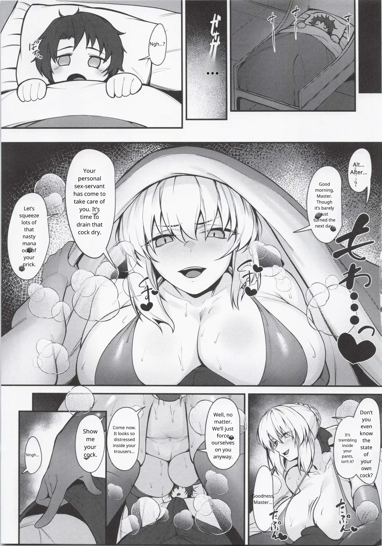 Master Senzoku Dosukebe Oppai Seishori Servant - Page 14