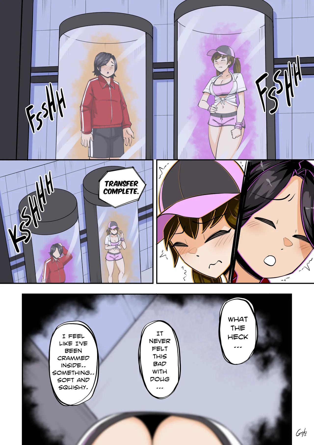 Kawaii Tsun'aho/ Swapping Gym Comic - Page 10