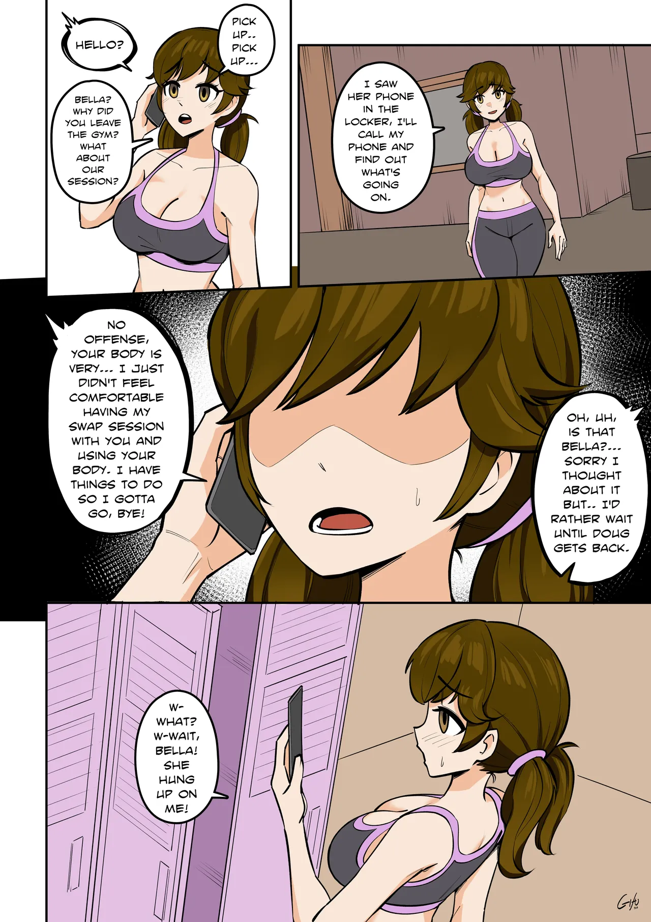 Kawaii Tsun'aho/ Swapping Gym Comic - Page 32