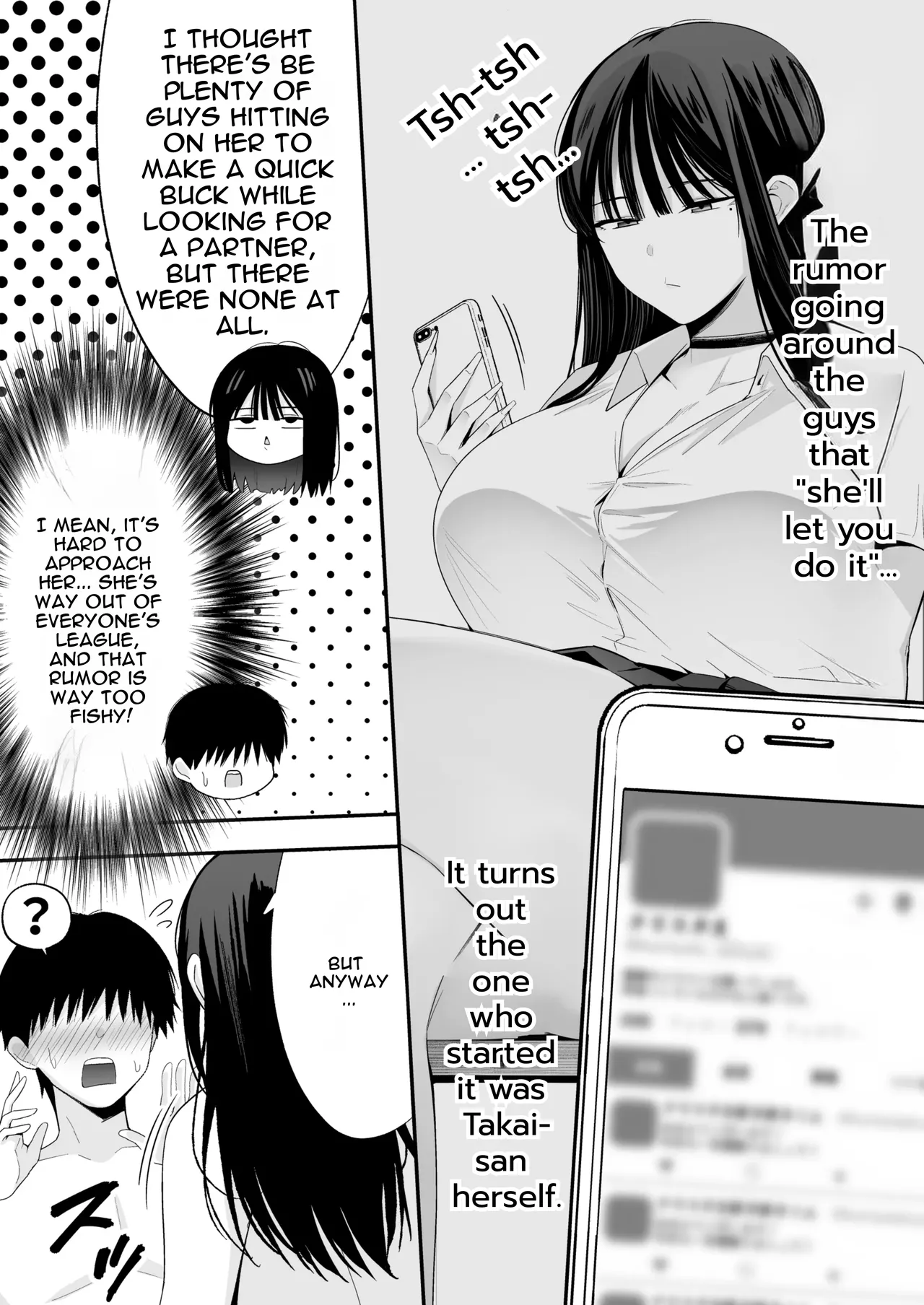 Takai-san wa 1000 Yen de Yarasete Kureru Rashii - Apparently, Ms. Takai will have sex for 1,000 yen. - Page 45