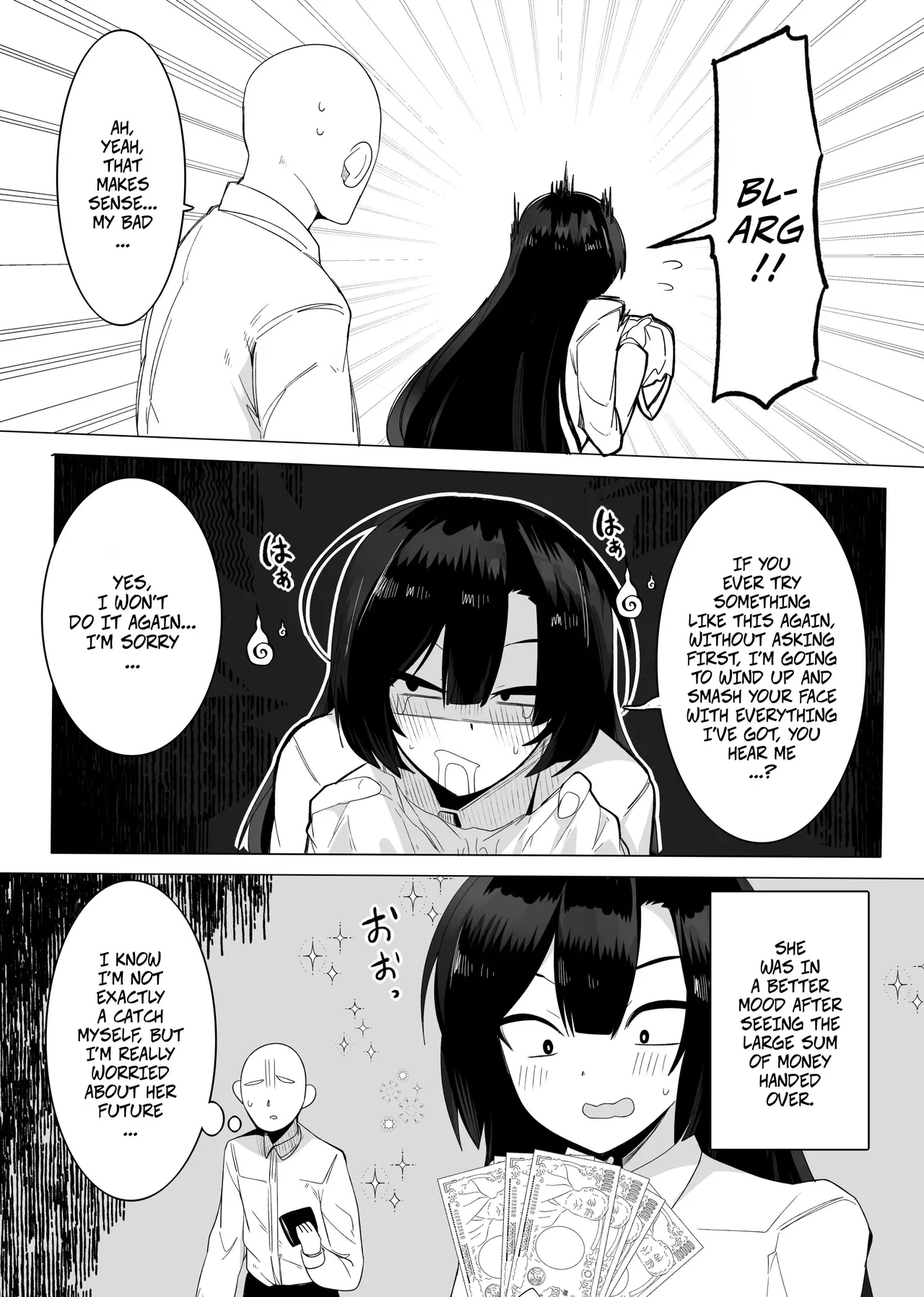 A Gal Using Her Body To Make Extra Money At Her Part-time Job - Page 17