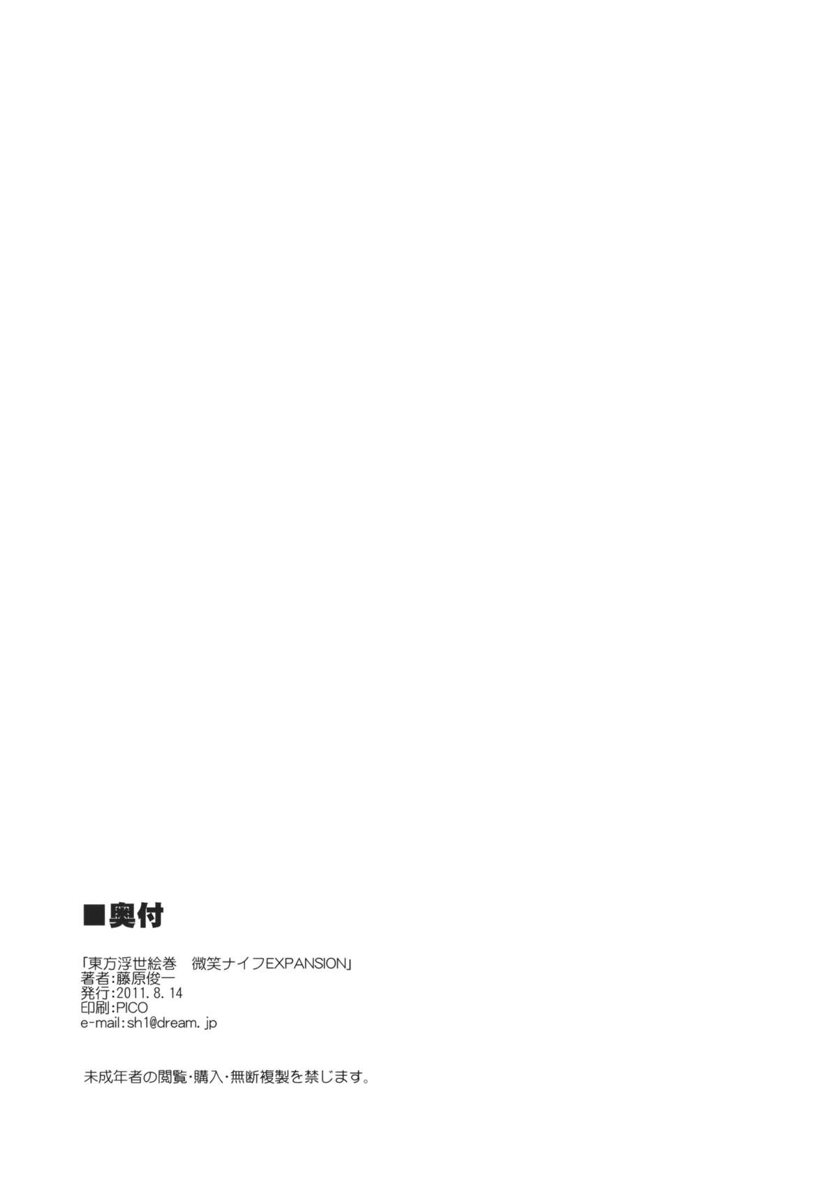 Touhou Ukiyoemaki Bishou Knife Expansion - Page 54