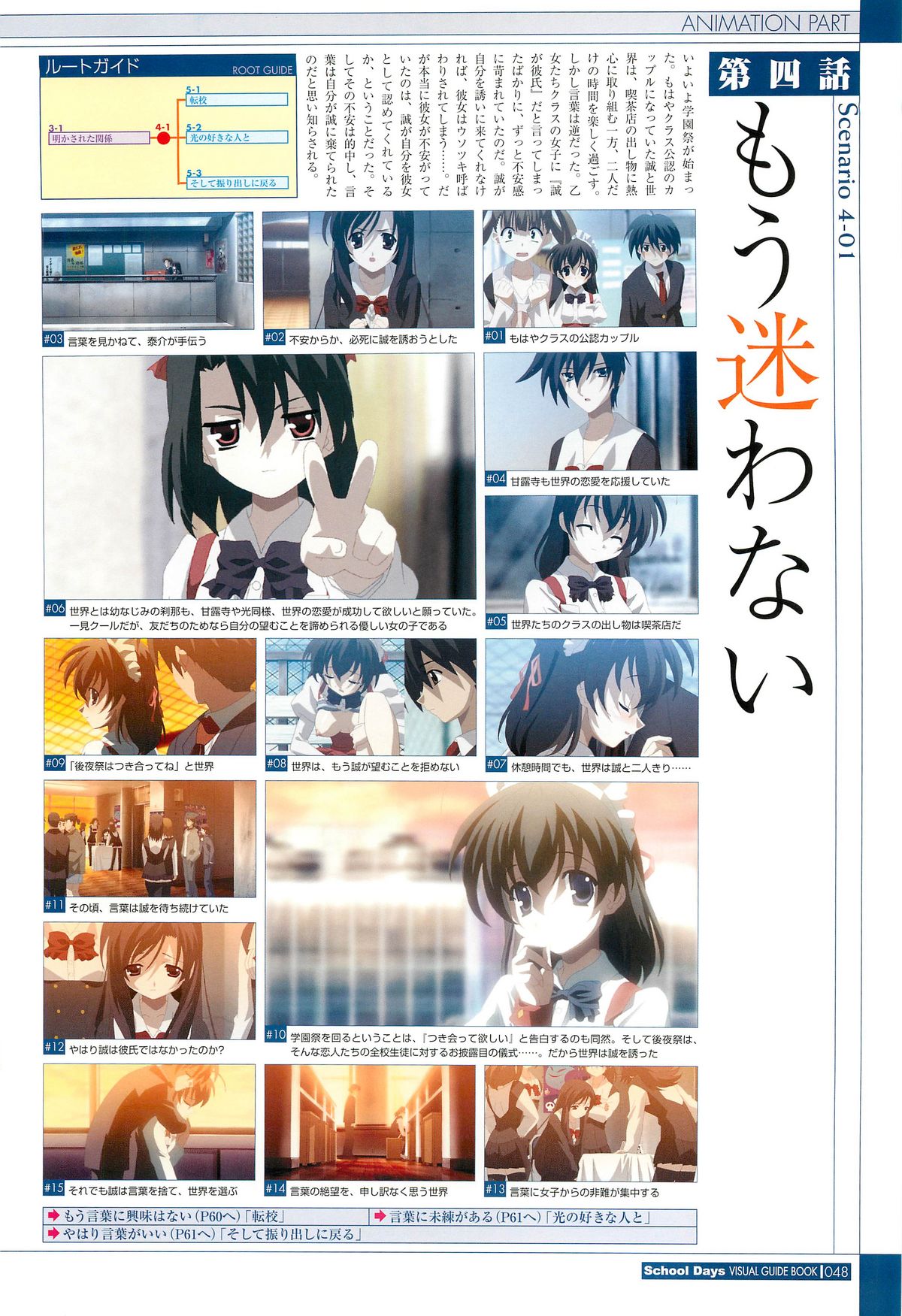School Days Visual Guide Book - Page 50