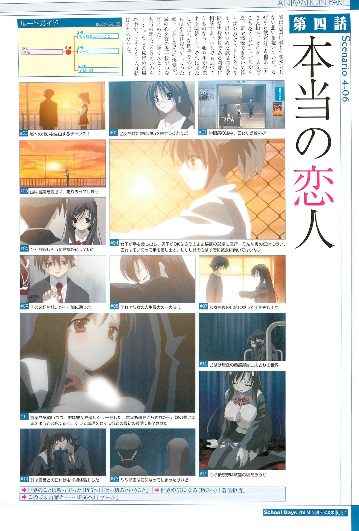 School Days Visual Guide Book - Page 56