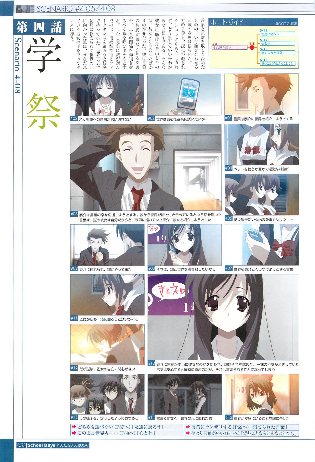 School Days Visual Guide Book - Page 57