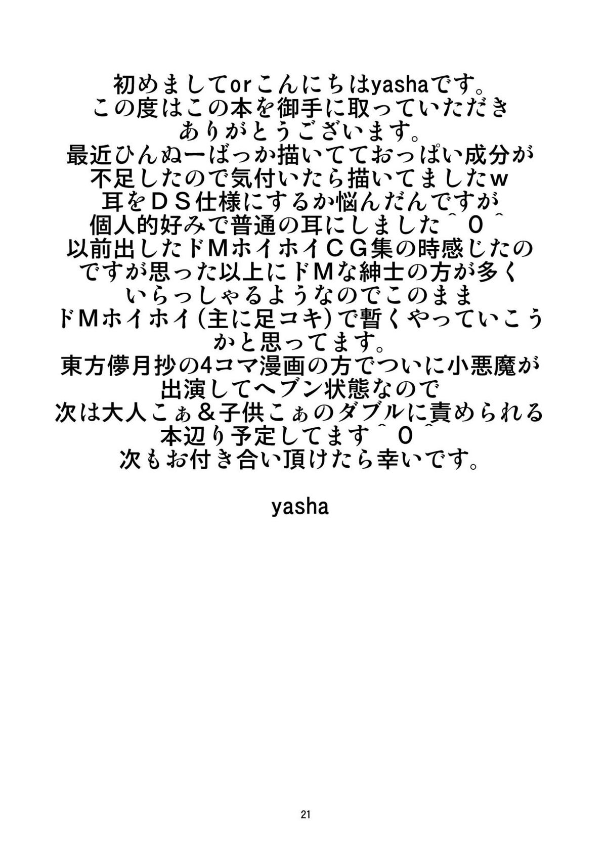 Touhou Dom Hoihoi - Page 21
