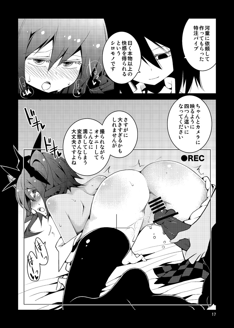 Hatate-chan no XXXX wo Torasete Kudasai!! - Page 17