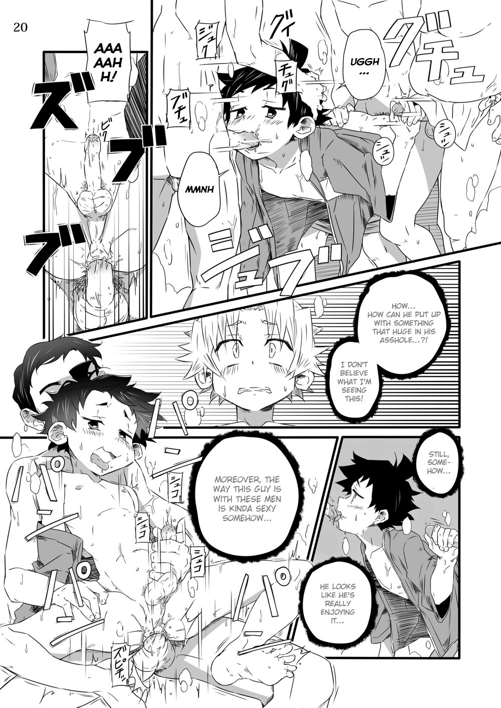 School Boys Sentou Hen | Bathhouse Book - Page 20