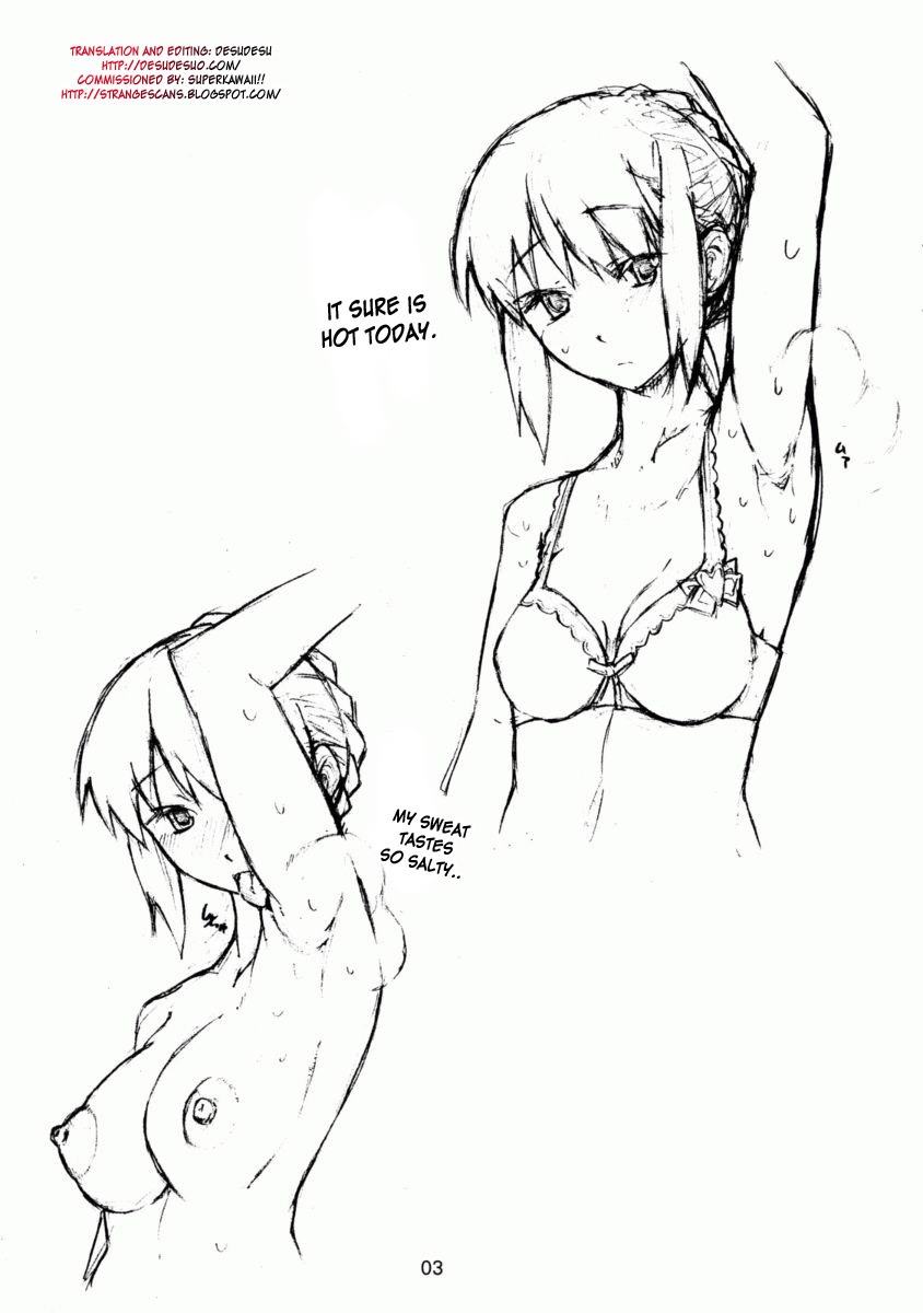 Hitazura Fetish FATE hen - Page 3