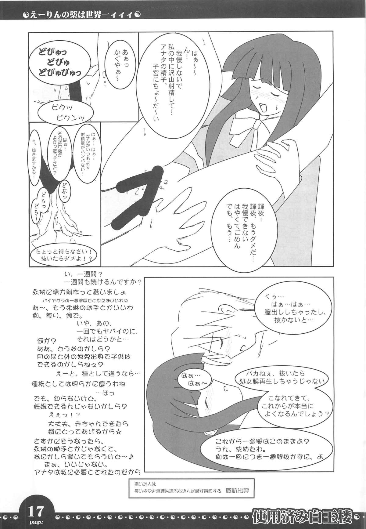 使用済み白玉楼 - Page 16