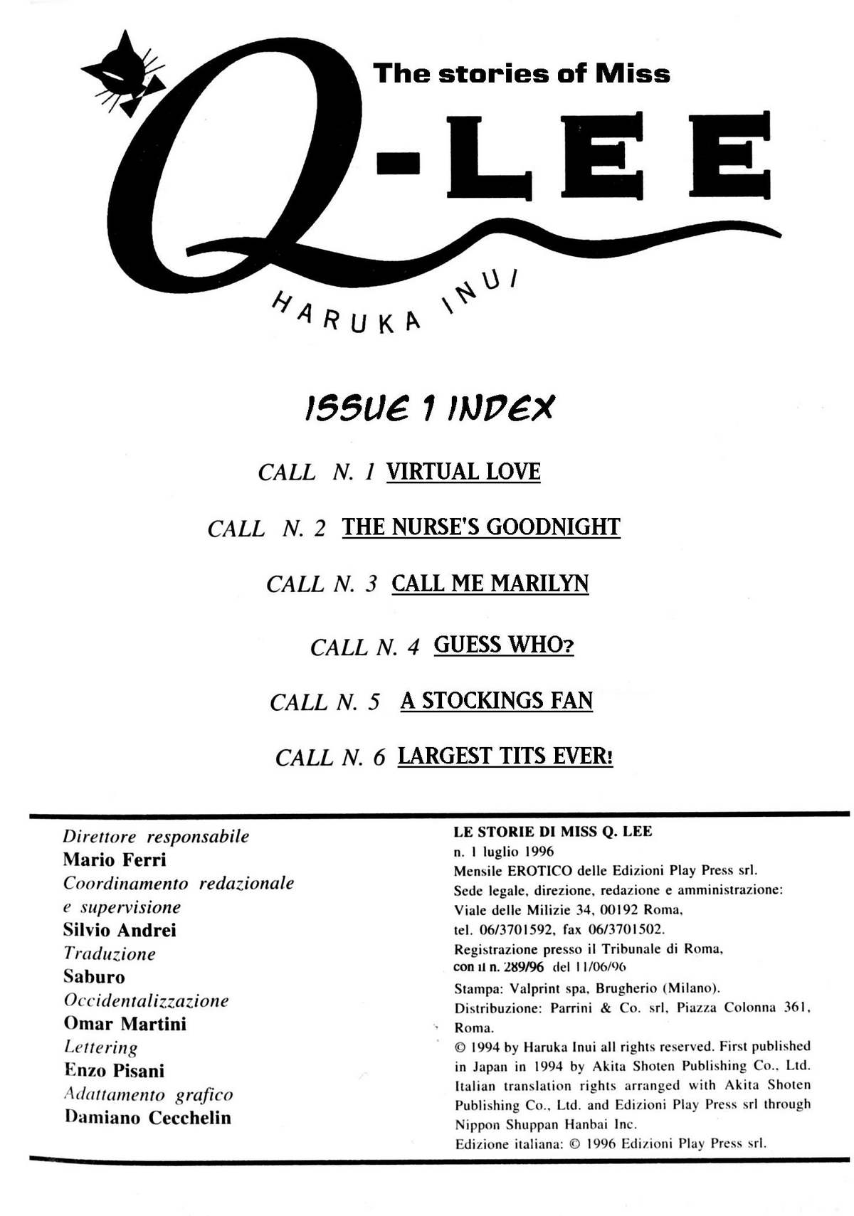 The Stories of Miss Q.Lee #1 - Page 2