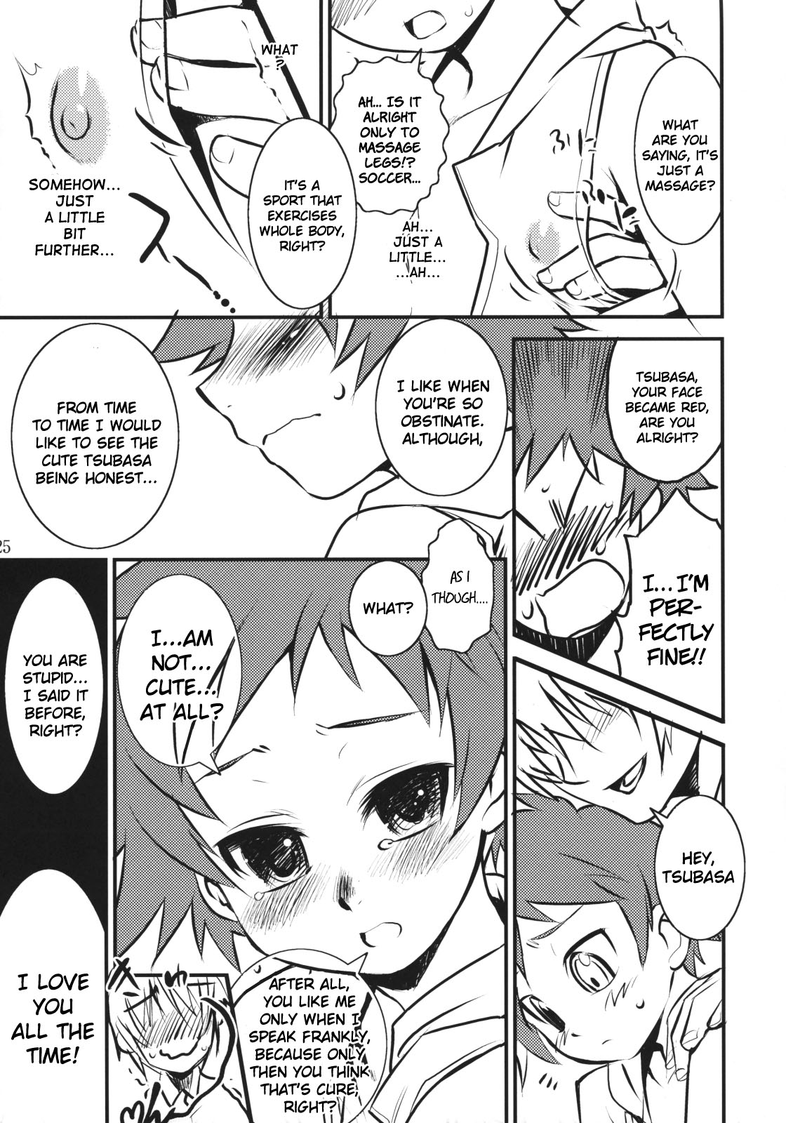 Tsubasa x4 no Naisho - Page 25