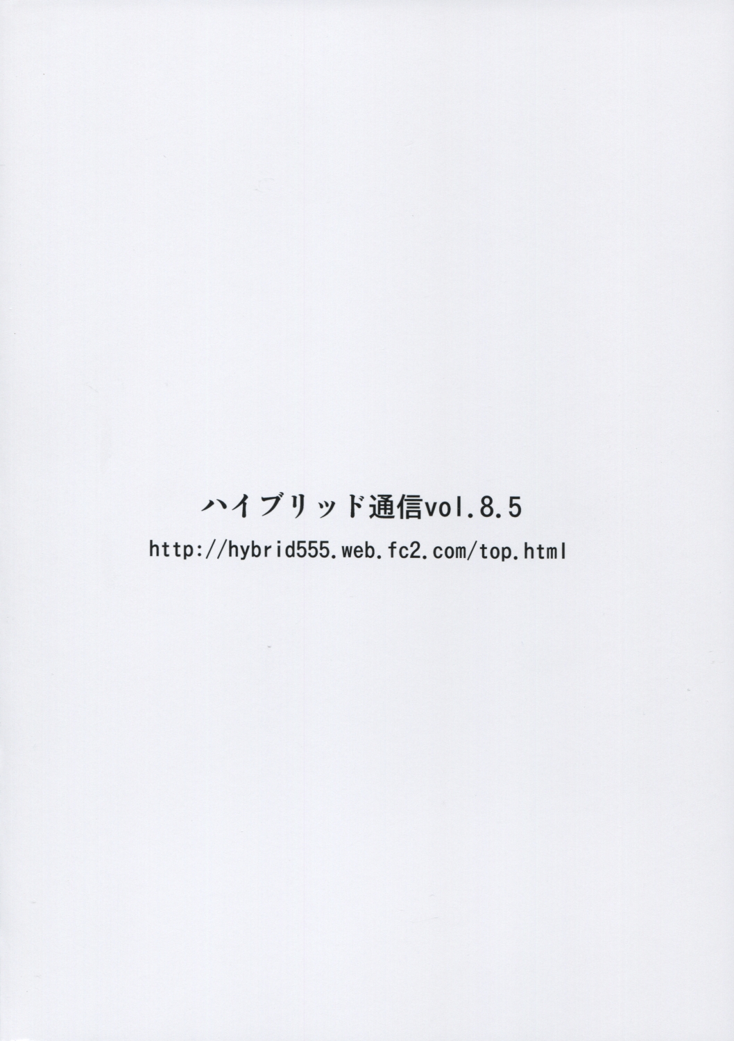 Hybrid Tsuushin Vol.8.5 - Page 23