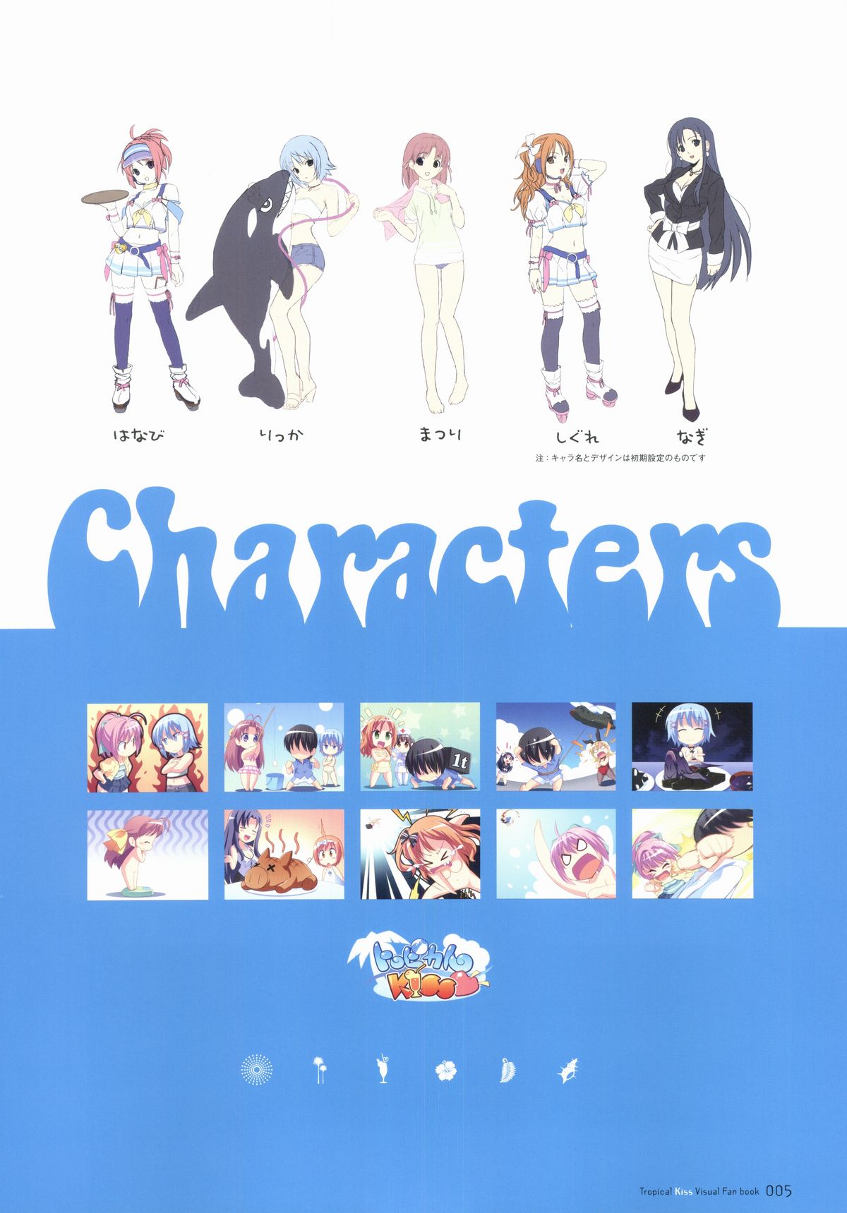 Tropical KISS Visual Fan Book - Koutaro Art Works - Page 7