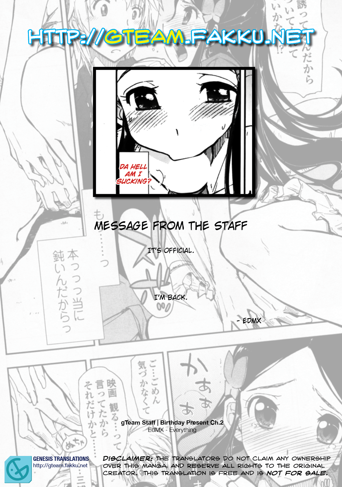 Birthday X Present Ch. 1-4 - Page 39