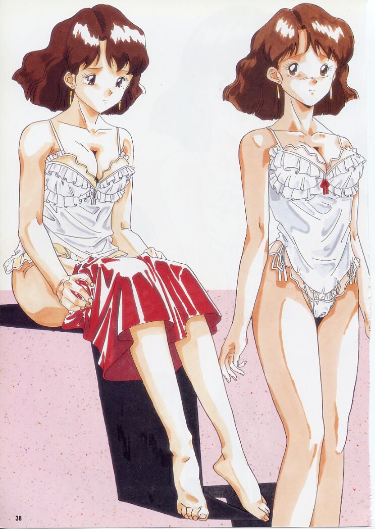 Super Real Mahjong PⅣ Artbook - Page 43